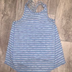 Lululemon ivivva blue tank top